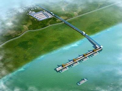 湖北港口集團(tuán)武穴港發(fā)公司盤(pán)塘散貨碼頭項(xiàng)目建設(shè)如火如荼，譜寫(xiě)碼頭建設(shè)與管理新篇章